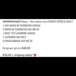 BUNDLE DEAL! 🕯